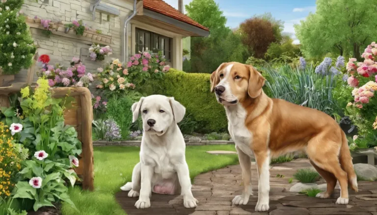 Care for a Dog in the Garden